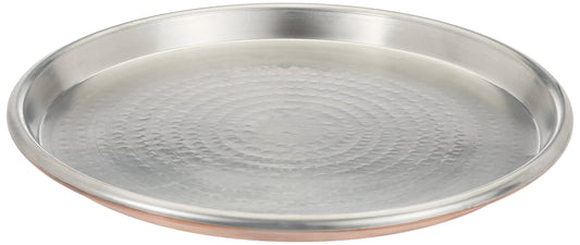 Vigor Blinky 94080-45 plakans apaļš panna - alvota vara, 3 cm malas augstums, 45 cm diametrs