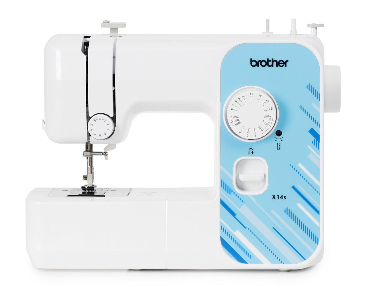 Brother X14S elektriskā šujmašīna, balta, standarta