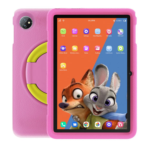 Blackview - Tab 8 Kids WiFi - skārienekrāna planšetdators bērniem - bērnu drošības funkcija - Ikids iepriekš instalēts - izturīgs - 128 GB ROM / 4 GB RAM - rozā