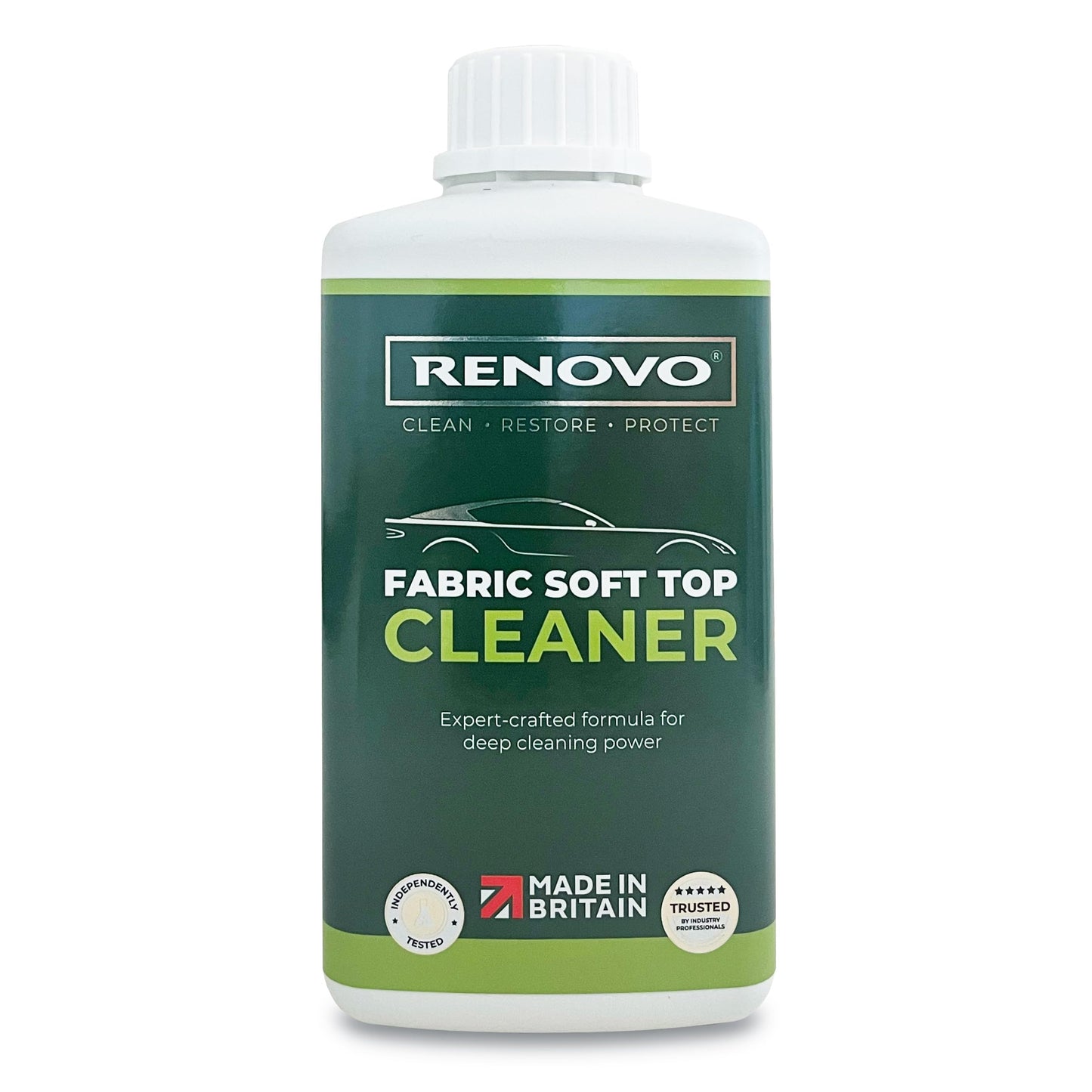 Kabrio jumta tīrīšanas līdzeklis Renovo RFC1126 International Weichverdeck-Reiniger, 500 ml, neitrāls