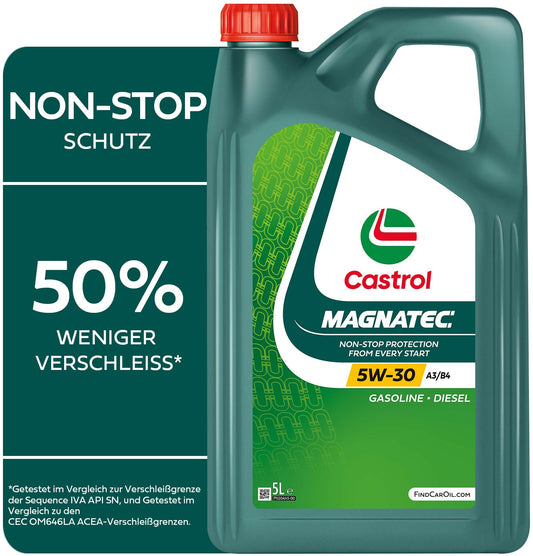 Motoreļļa Castrol MAGNATEC 5W-30 A3/B4, 5L