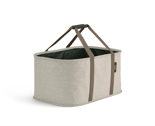 Veļas grozs Joseph Joseph Hold-All 35L, salokāms, mitrumizturīgs, izturīgs, bēšs