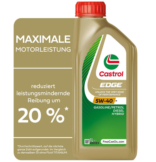 Castrol EDGE 5W-40 M motoreļļa, 1L