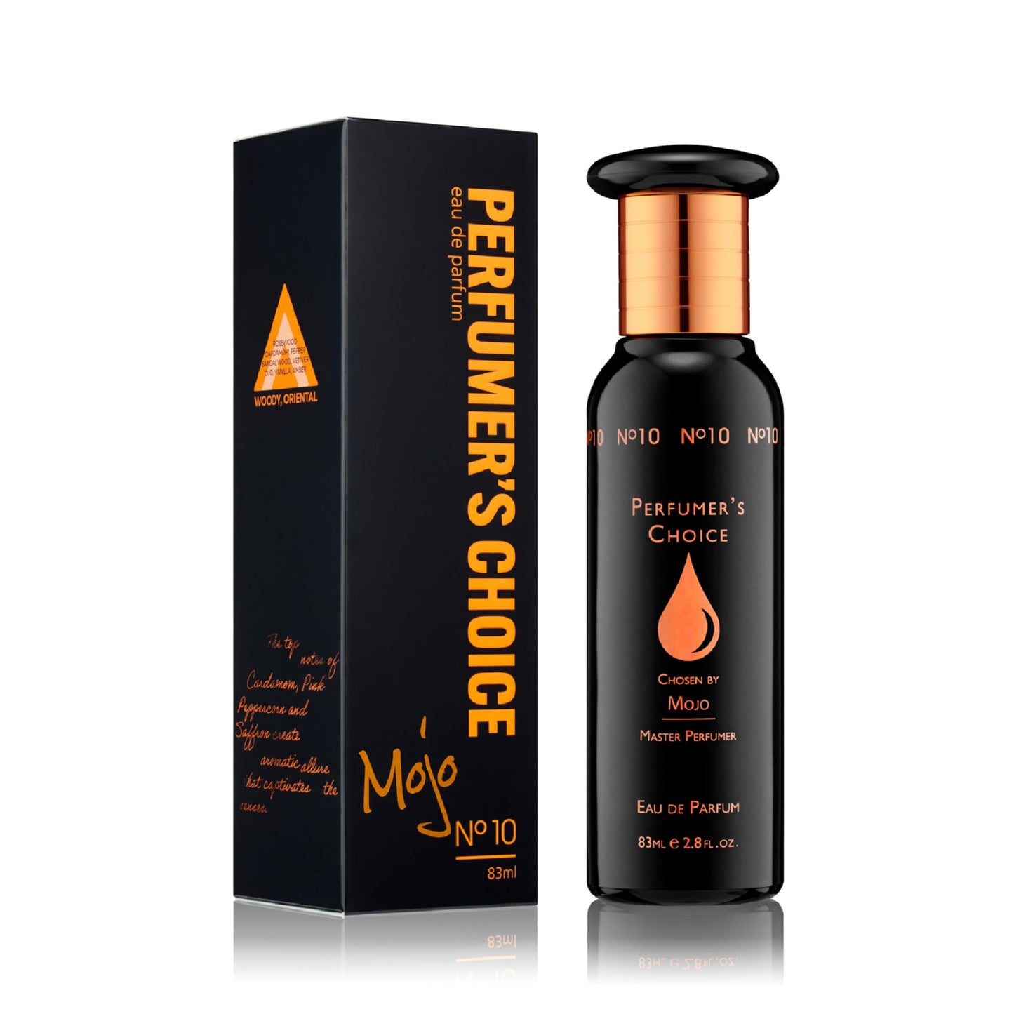 Vīriešu aromāts PERFUMER'S CHOICE Nr. 10 by Mojo, Eau de Parfum un losjons pēc skūšanās, 83 ml, Milton-Lloyd