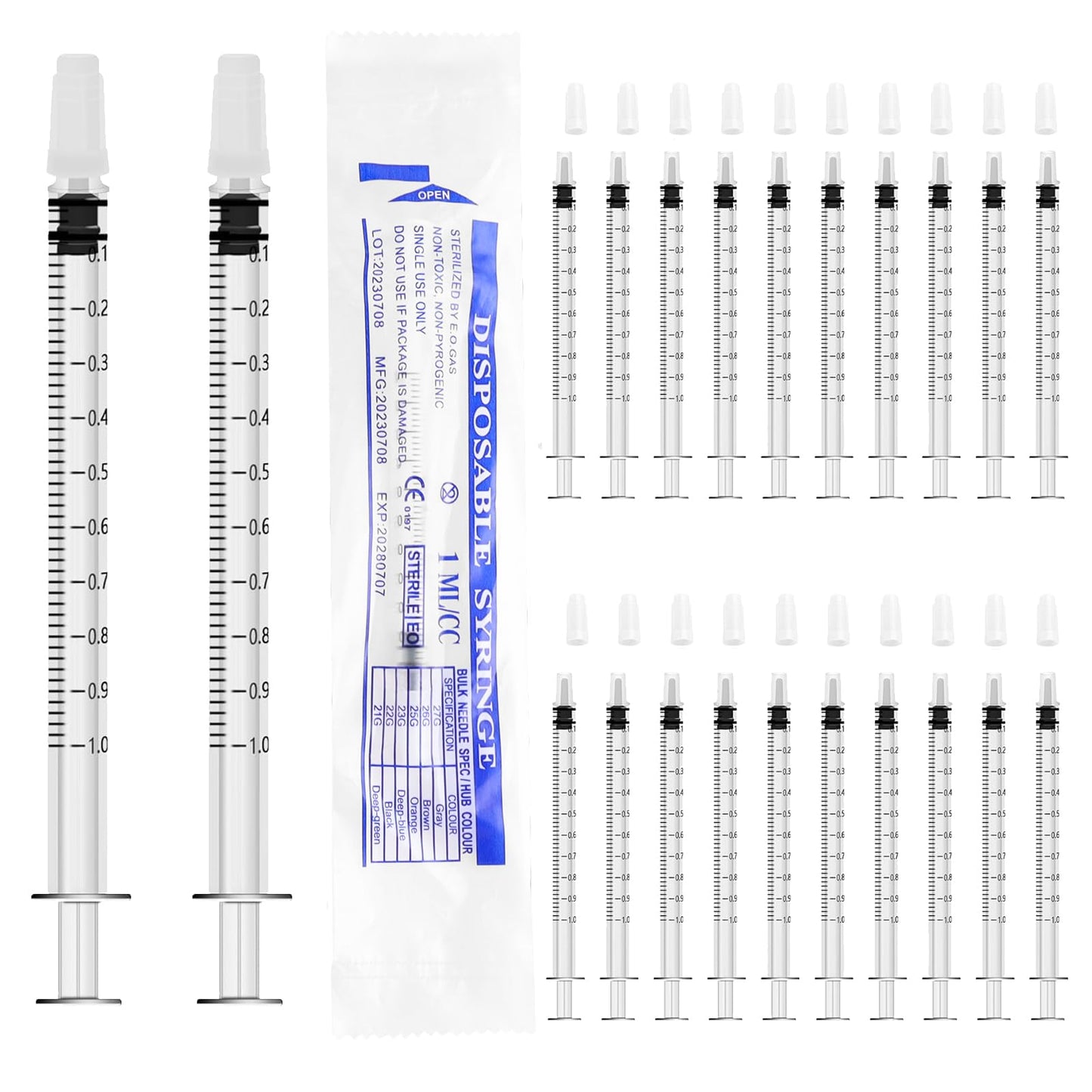 Kolostrum šļirce 1ml Colostrum šļirces kolostrum savākšanas komplekts, sterils