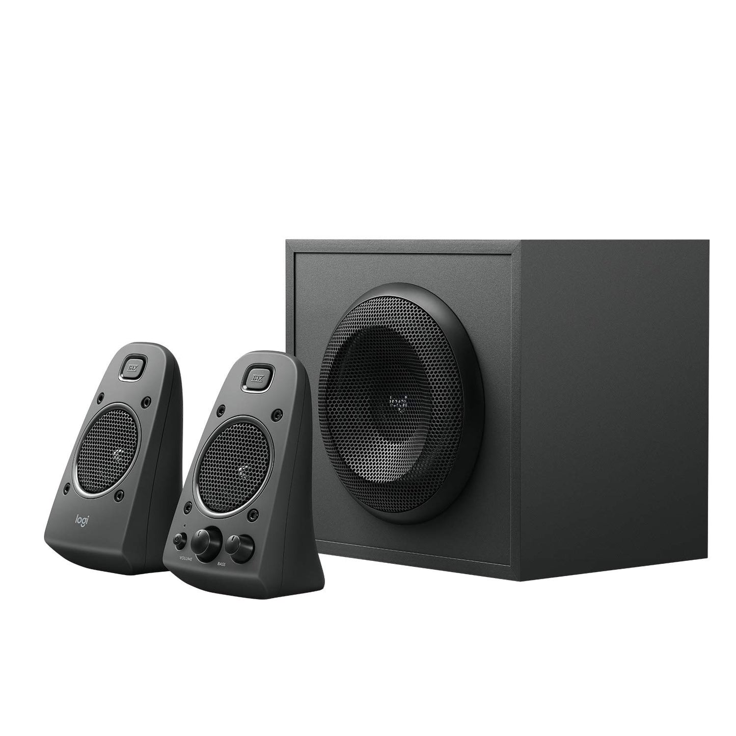 Datoru skaļruņi Logitech Z625 2.1 sistēma ar zemfrekvences skaļruni