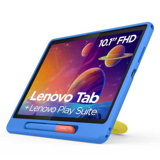 13. Lenovo Tab planšetdators | 10.1" Full HD ekrāns | MediaTek G85 | 4GB RAM | 64GB eMMC | Android 14 | Luna Grey Tab Play Suite | iekļauts bērnu aizsargs un pildspalva