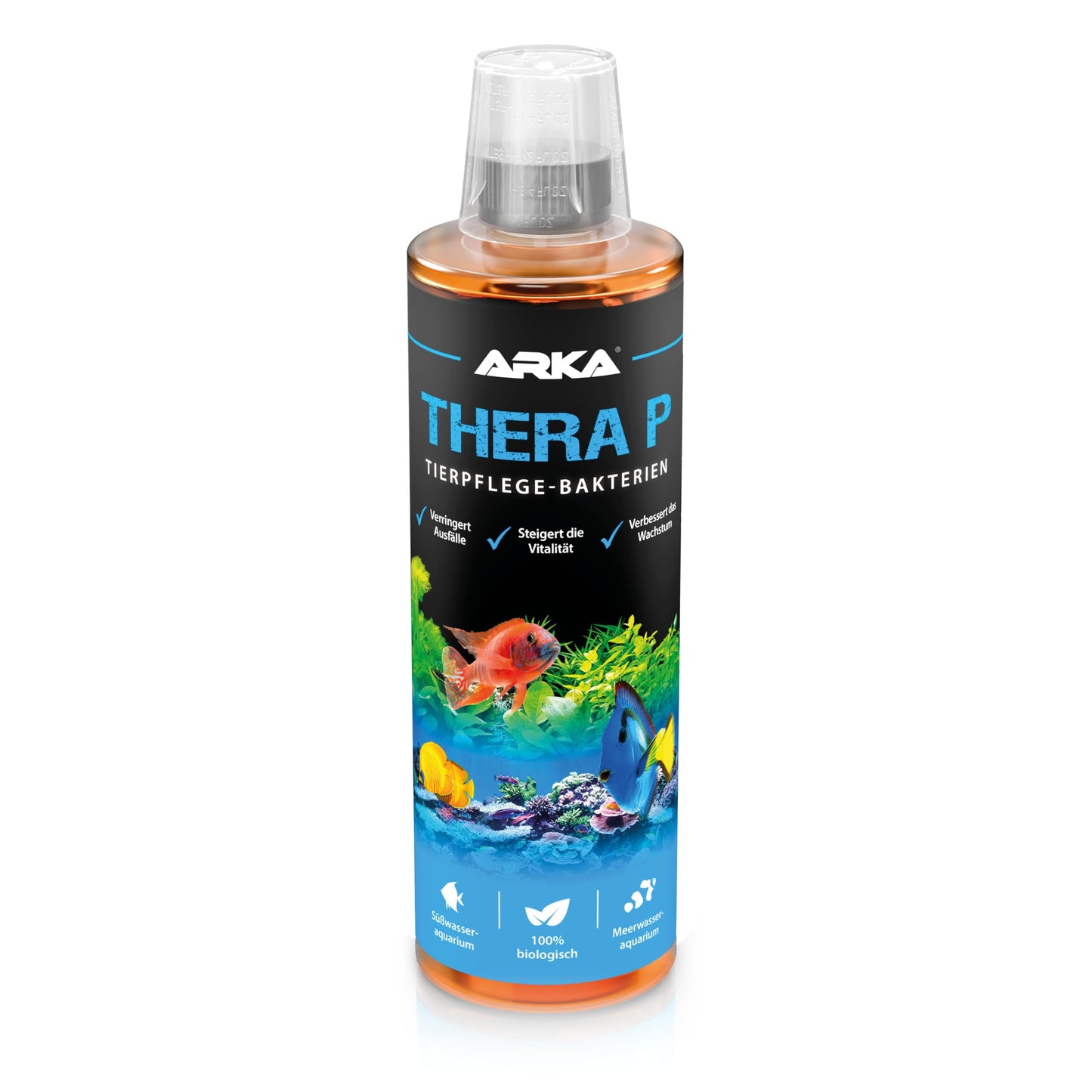 Zivju kopšana akvārijam 473 ml TheraP | probiotiskās baktērijas veselīgām zivīm