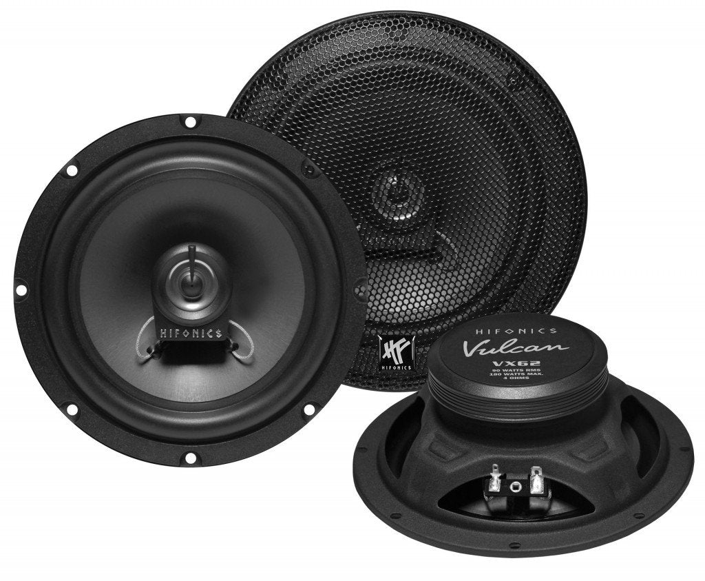 Hifonics VX-62 2-joslu iebūvējamie skaļruņi 180 W, 1 pāris