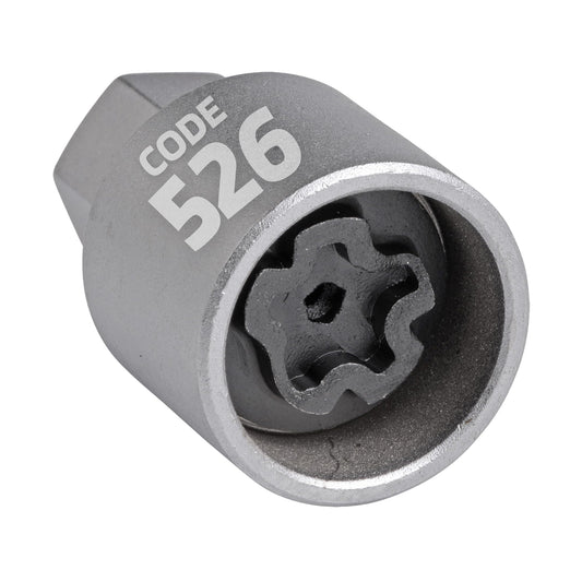 SW-Stahl 02383L-8 riteņu bloķēšanas adapteris - piemērots VW, riteņu drošības atslēgu noņemšanai, demontāžas rīks.