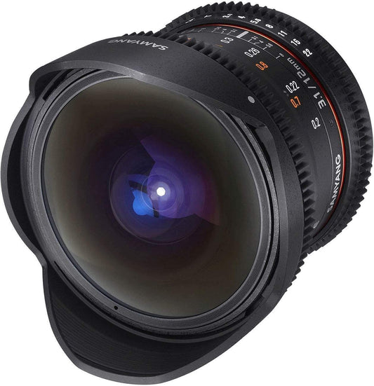 SAMYANG 13012T3.1S 12 mm T3.1 VDSLR ED AS NCS zivju acs objektīvs Sony savienojumam melns