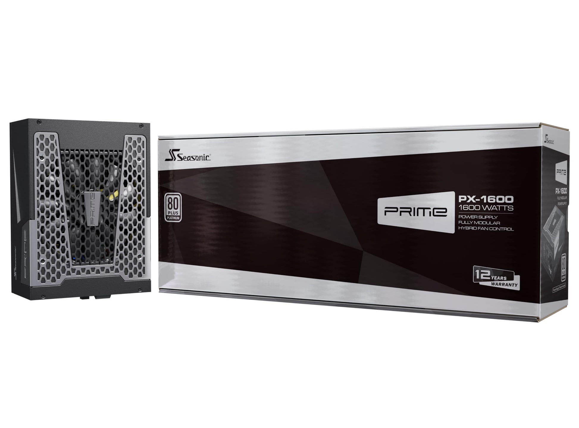 Seasonic Prime PX 1600 - 1600W power supply unit with high efficiency and modular design.
