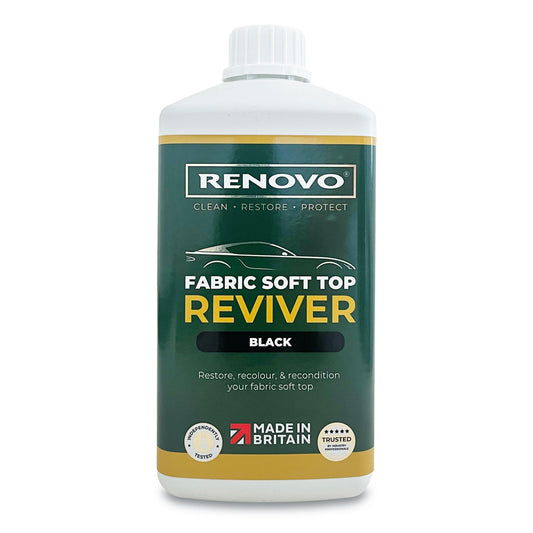 Renovo Reviver krāsviela kabrioleta jumtam melnā krāsā, 1 l, 1 gab.