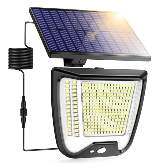 Saules lampas āra lietošanai ar kustības sensoru LED saules lampa - Solar Strahle