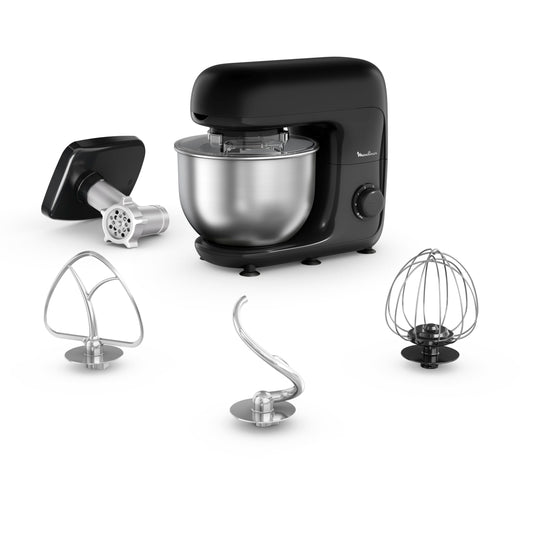 Moulinex Bake Essential virtuves mašīna, 800 W, bļoda 4,8 l, cepšanas komplekts, gaļas maļamais QA161810