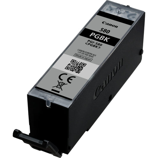 Canon oriģināltinte PGI-580 PGBK - standarta izmērs, melns segments, pārstrādājams iepakojums