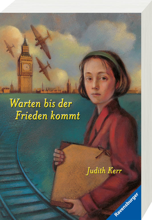 Bērnu un jauniešu grāmata Warten bis der Frieden kommt – Rosa Kaninchen triloģija 2, par Otro pasaules karu