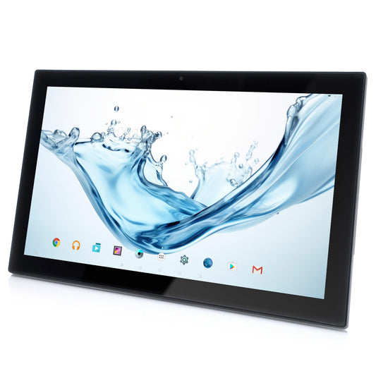 XORO 21,51" (54,6 cm) MegaPAD 2154 V7 planšetdators ar FullHD Multitouch IPS displeju, Android 13, 64Bit SixCore CPU, 4GB RAM, 64 GB atmiņa, Dual WLAN, GigaBit LAN, Bluetooth, mikrofons, kamera