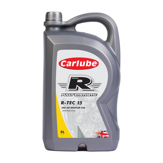 Carlube Triple R 5W-20 pilnīgi sintētiska motoru eļļa R-TEC15, 5 L