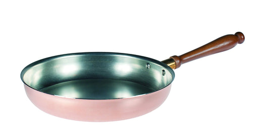 Pentole Agnelli panna viegla ar 1 koka rokturi 26 cm - Durable 26 cm pan with wooden handle for versatile cooking.