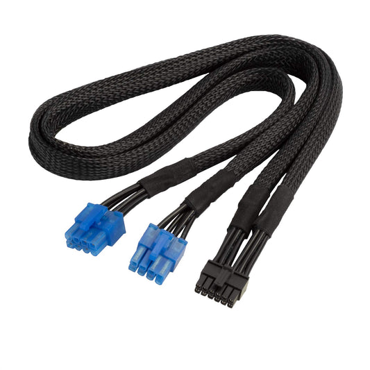 SilverStone SST-PP12-PCIE - 2 x PCIe-8-Pin to 12-Pin GPU power cable for enhanced connectivity and performance.