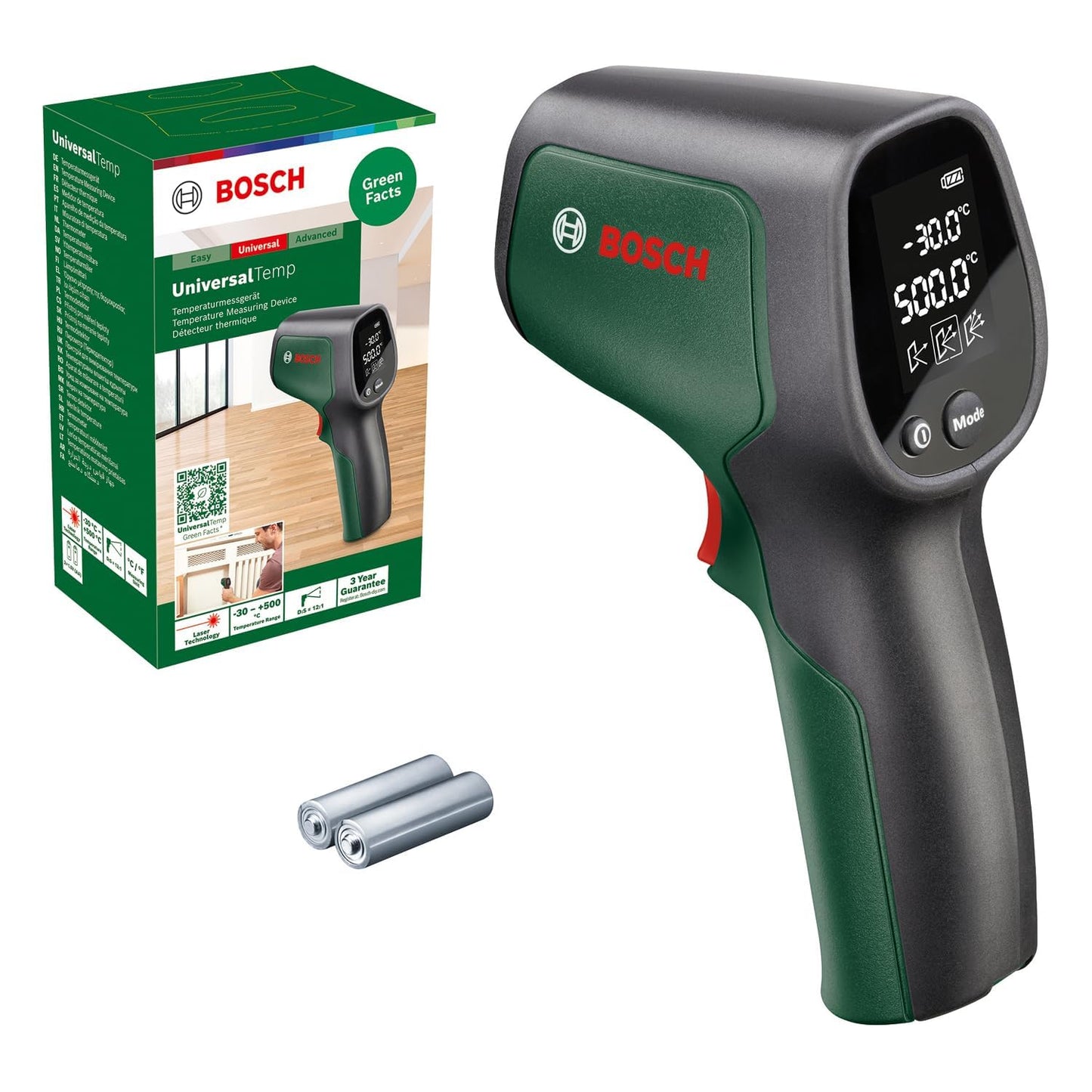Infrasarkanais termometrs Bosch UniversalTemp ikdienas lietošanai