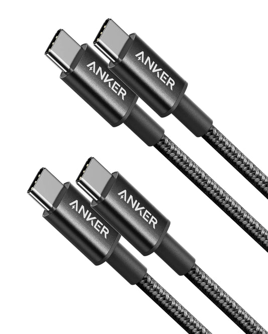 Anker 60W USB C uz USB C kabelis PD 3.0 [2 gab. 1m]