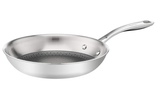 Tefal Eternal Mesh panna 28 cm - Drošs un skrāpējumiem izturīgs sieta pārklājums, trīsslāņu, piemērota indukcijai