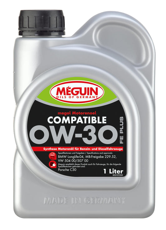 Meguin megol motorolie saderīga SAE 0W-30 FE Plus | 1L | motorolie | Art.-Nr.: 33107