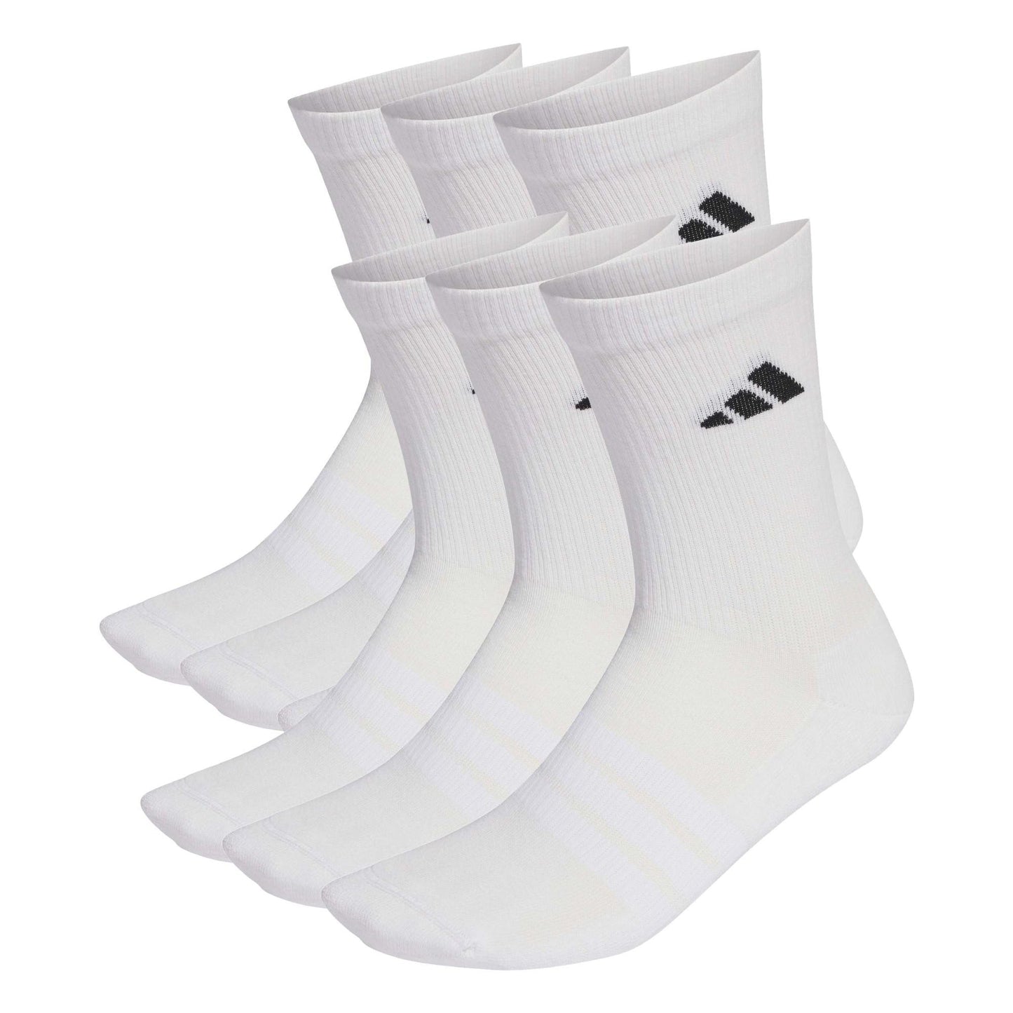 Vīriešu unisex sporta zeķes adidas CUSHIONED CREW, 6 pāru iepakojums