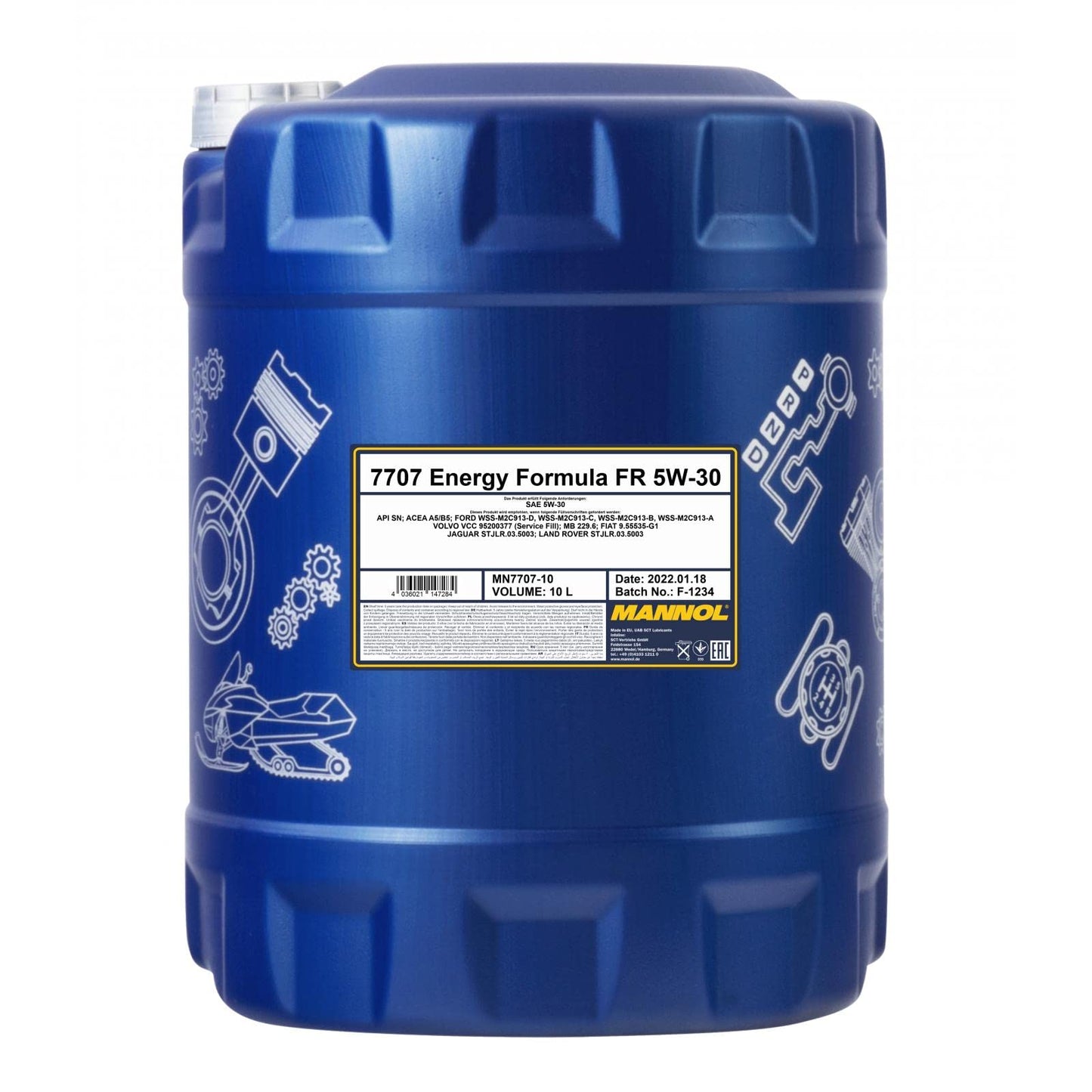 MANNOL 7707 Energy Formula FR 5W-30 10 L