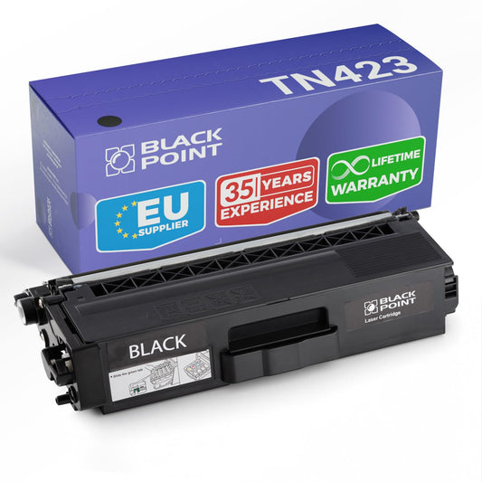 BLACK POINT Premium toner - Compatible with Brother TN-423BK, high yield, black, for MFC-L8690CDW, MFC-L8900CDW, DCP-L8410CDW.