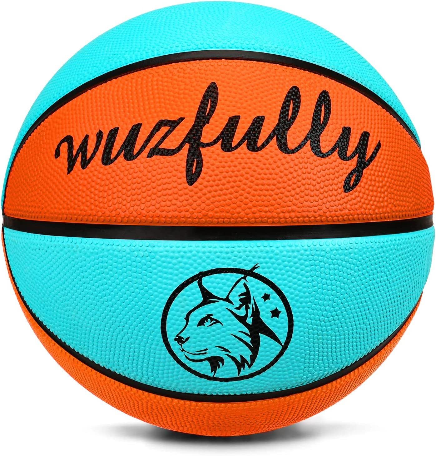 Basketbola bumba Wuzfully, 3. izmērs, iekštelpām un ārtelpām, bērniem un pieaugušajiem