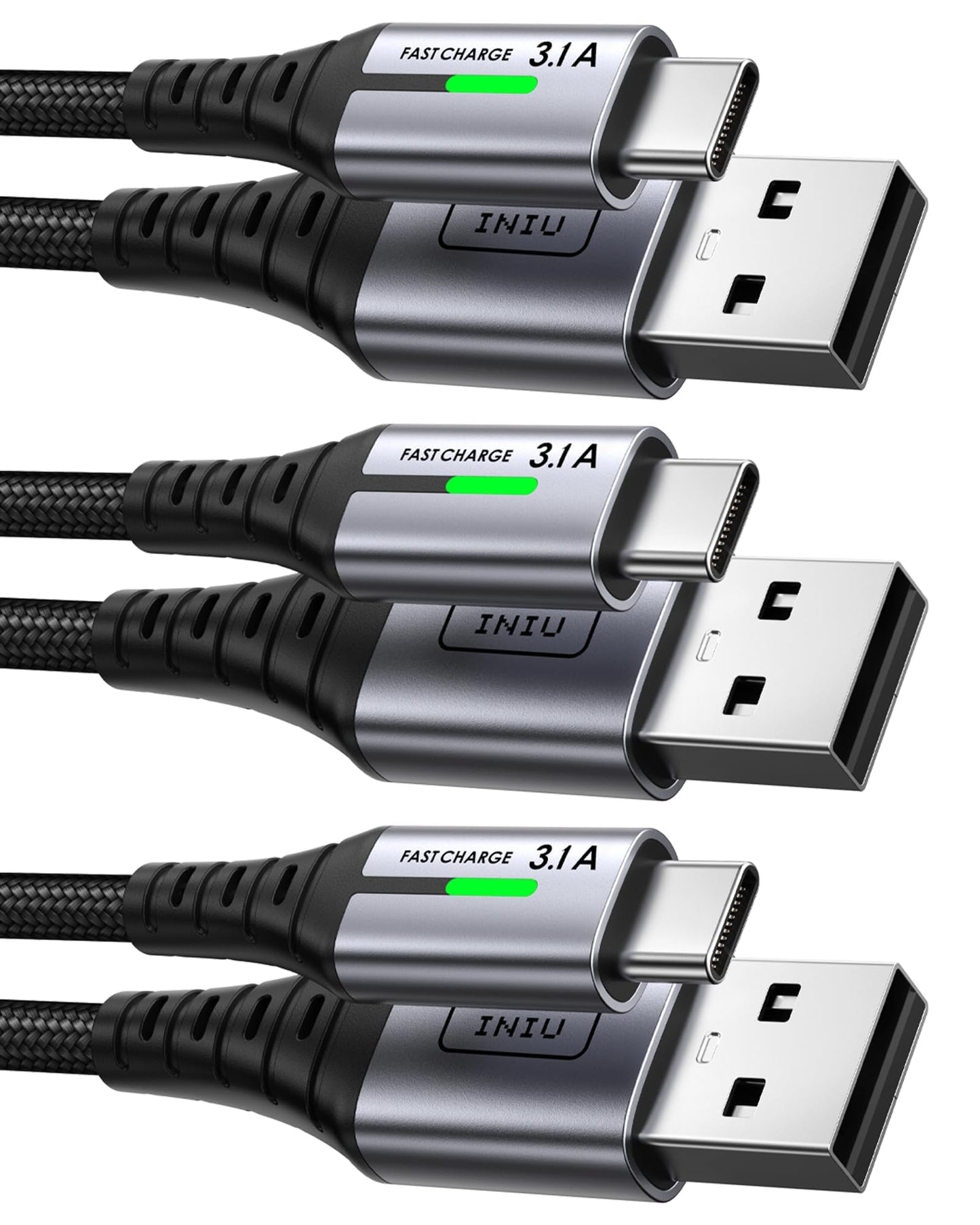 USB pagarinātāja kabelis, AINOPE, 2 gab. 2 m, USB 3.0