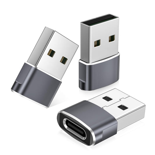 USB uz USB-C adapters Basesailor iPhone 17, 17e, 16 Pro Max, Plus, uzlādei un sinhronizācijai