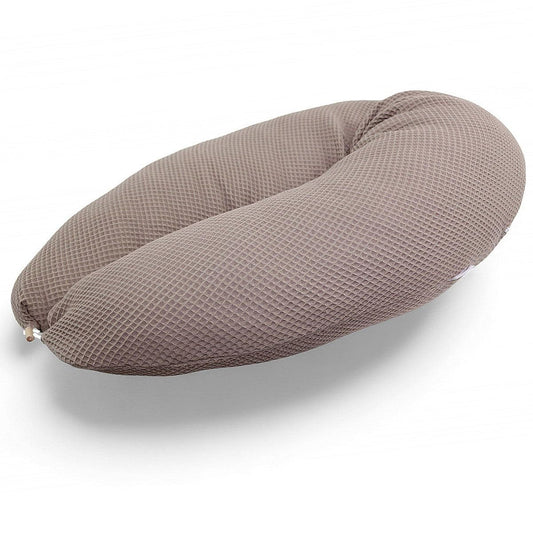 HOBEA-Germany barošanas spilvens, modelis: vafeļu raksts Taupe