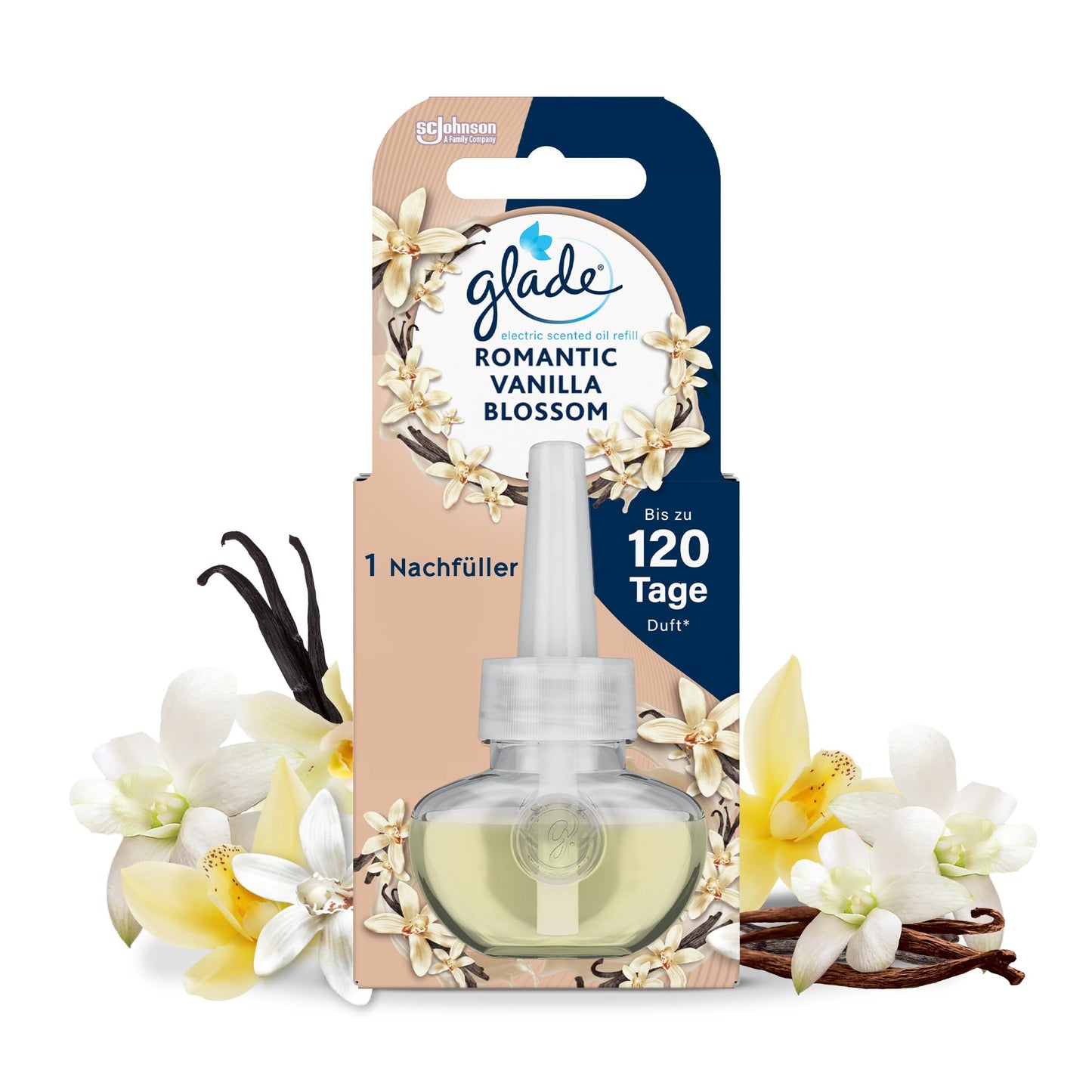 Elektriskā gaisa atsvaidzinātāja uzpilde Glade Electric Scented Oil, telpu aromāts, 1 gab.