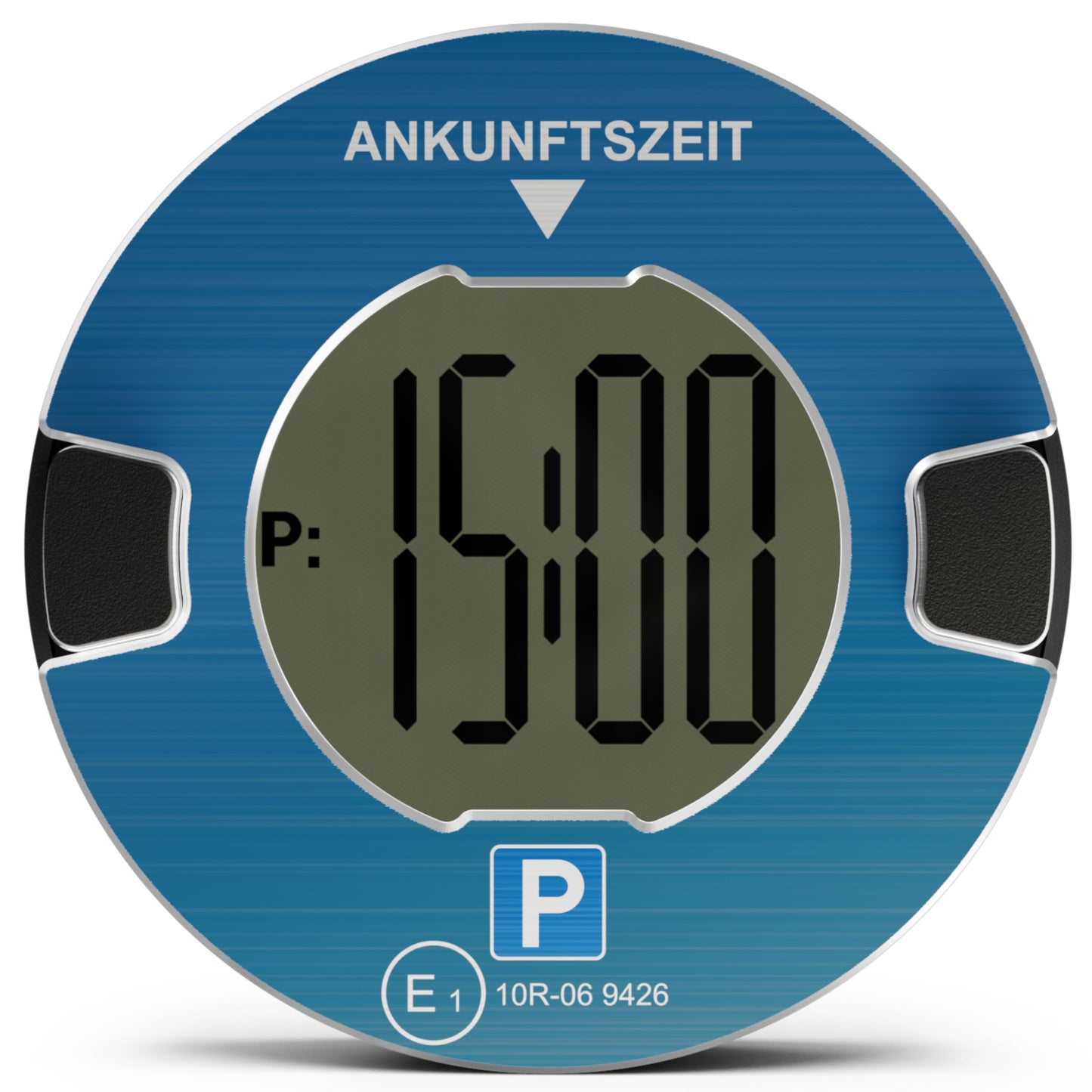 Elektroniskais parkošanās disks OOONO P-DISC NO1 – automātisks digitāls parkošanās disks auto ar KBA apstiprinājumu saskaņā ar StVO, elektriska parkošanās pulkstenis automašīnai