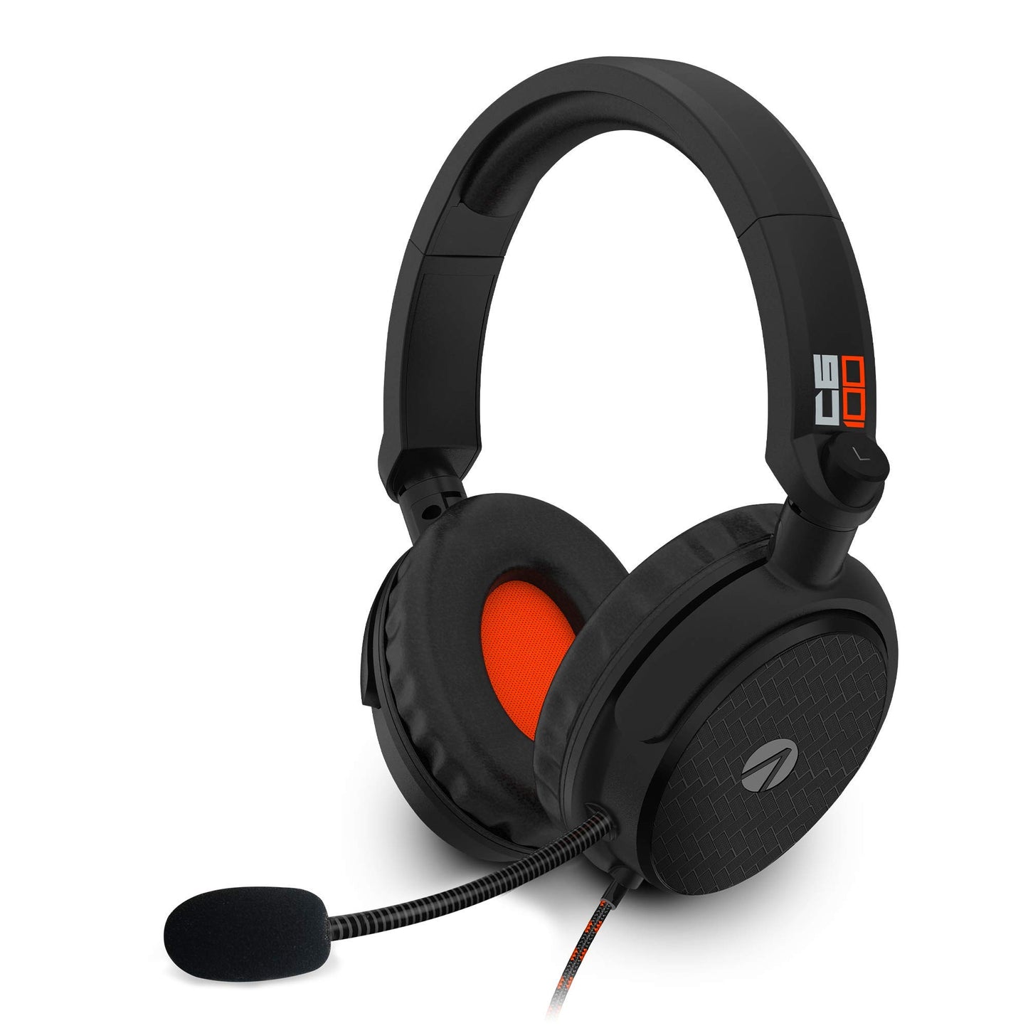 Multiformāta stereo gaming austiņas STEALTH C6-100, melnas