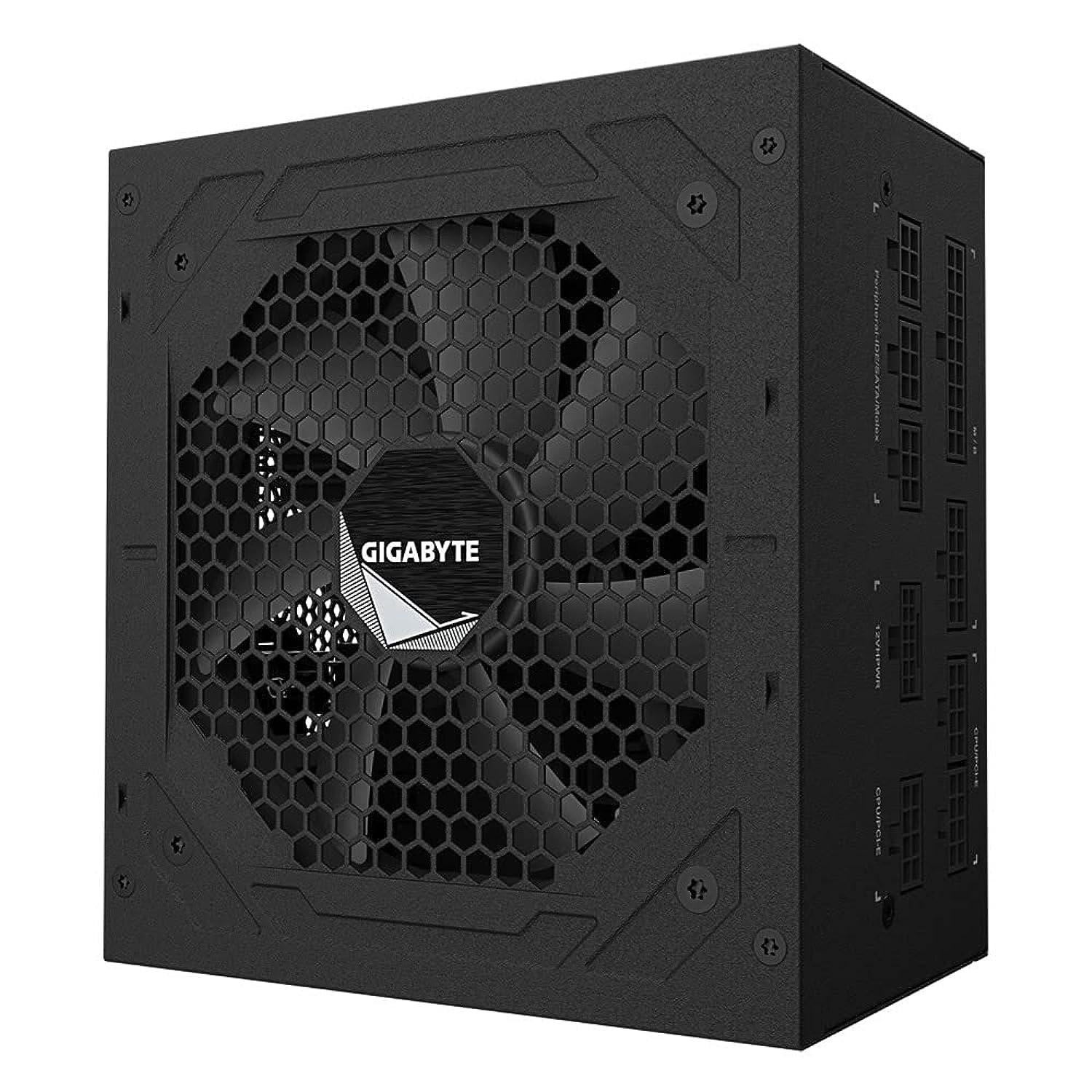 Gigabyte GP-UD1000GM PG5 rev 2.0 - 1000W power supply, 80 Plus Gold efficiency, modular design, reliable performance.