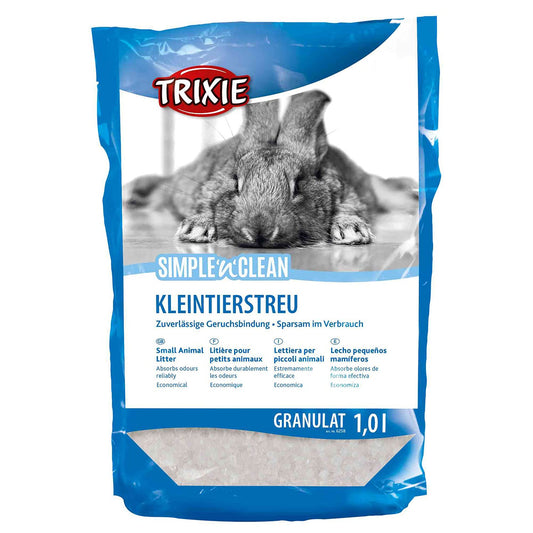 Trixie Simple-n-Clean silikāta pakaiši maziem dzīvniekiem, 1 Liter, 400 g (1er Pack)
