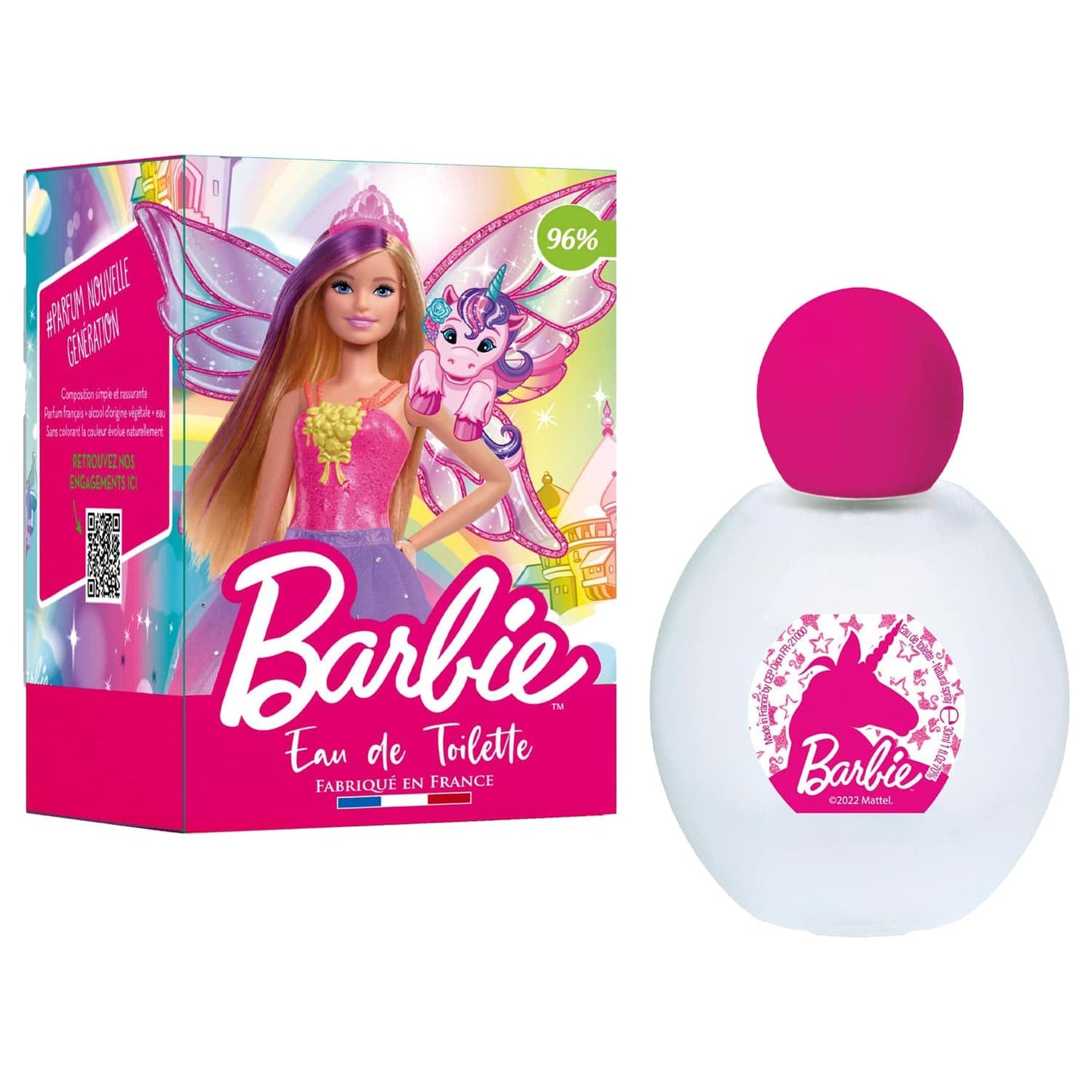 Bērnu smaržas BARBIE Eau de Toilette, meitenēm, 30 ml, augļu un ziedu aromāts
