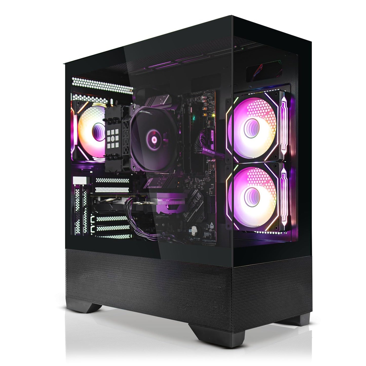 Augstākās klases spēļu dators SYSTEMTREFF ar AMD Ryzen 7 7800X3D un RTX 5070 12GB