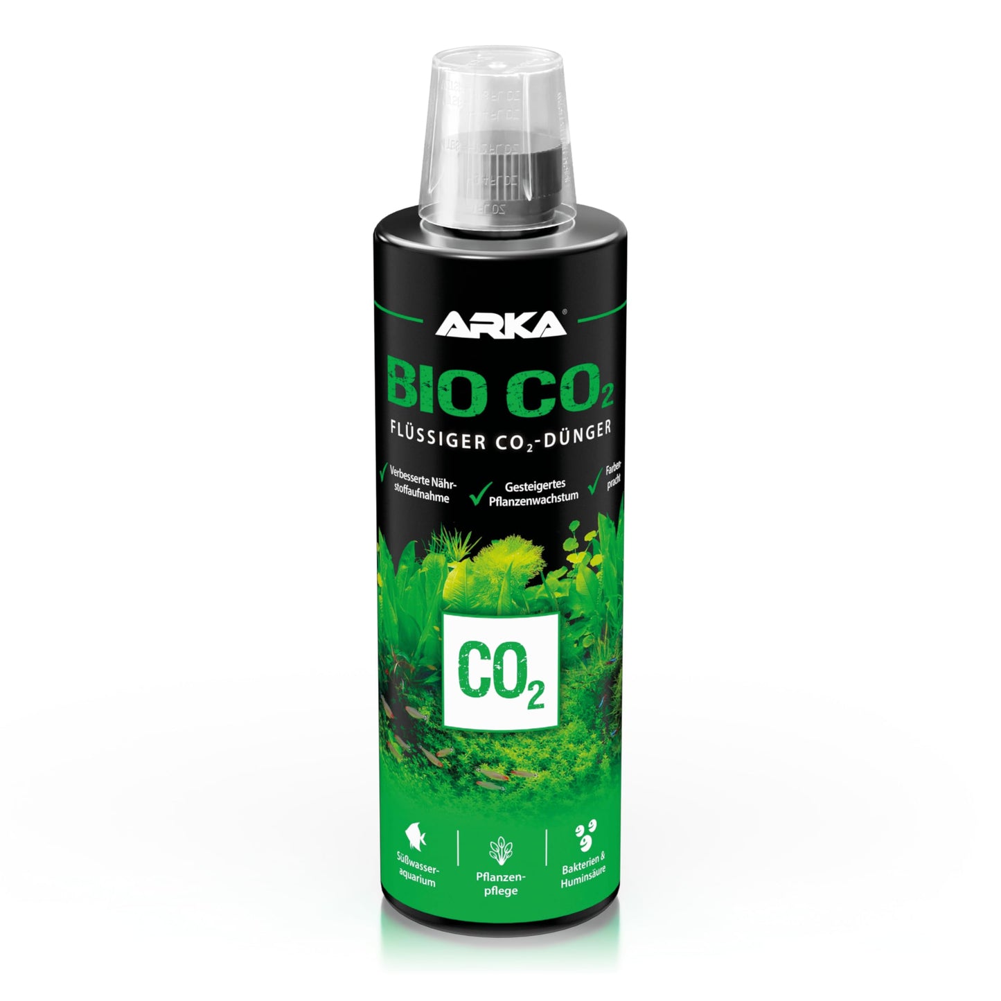 Bio CO2 mēslojums akvārijam, 473 ml, šķidrs augu mēslojums, oglekļa mēslojums