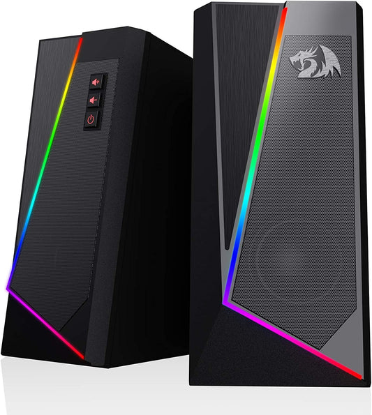 RGB spēļu skaļruņi Redragon GS520 2.0, USB, melni