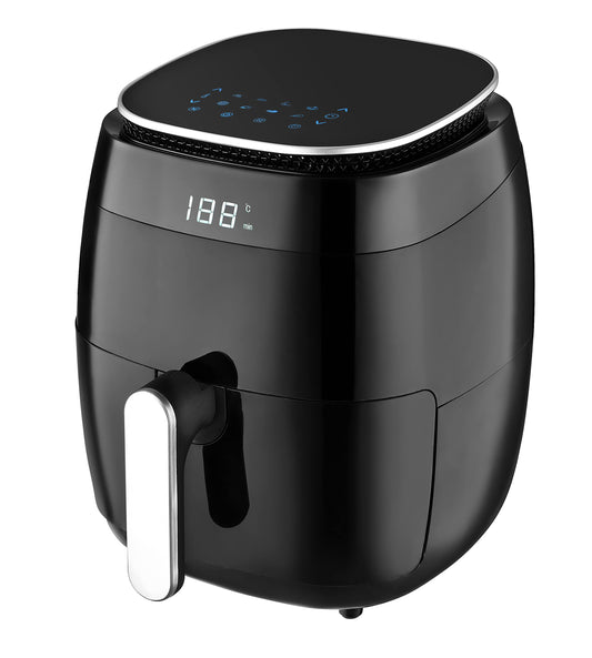 Kalorik TKG FTL 1008 - 4.5L air fryer, Soft-Touch control, 8 programs, 30 min timer, 1500W, black.
