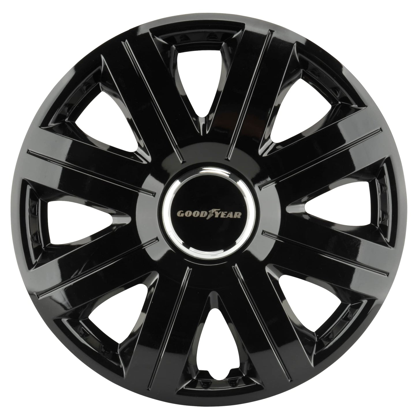 Goodyear Flexo riteņu uzlikas 14 collu, melnas, 4 gab.