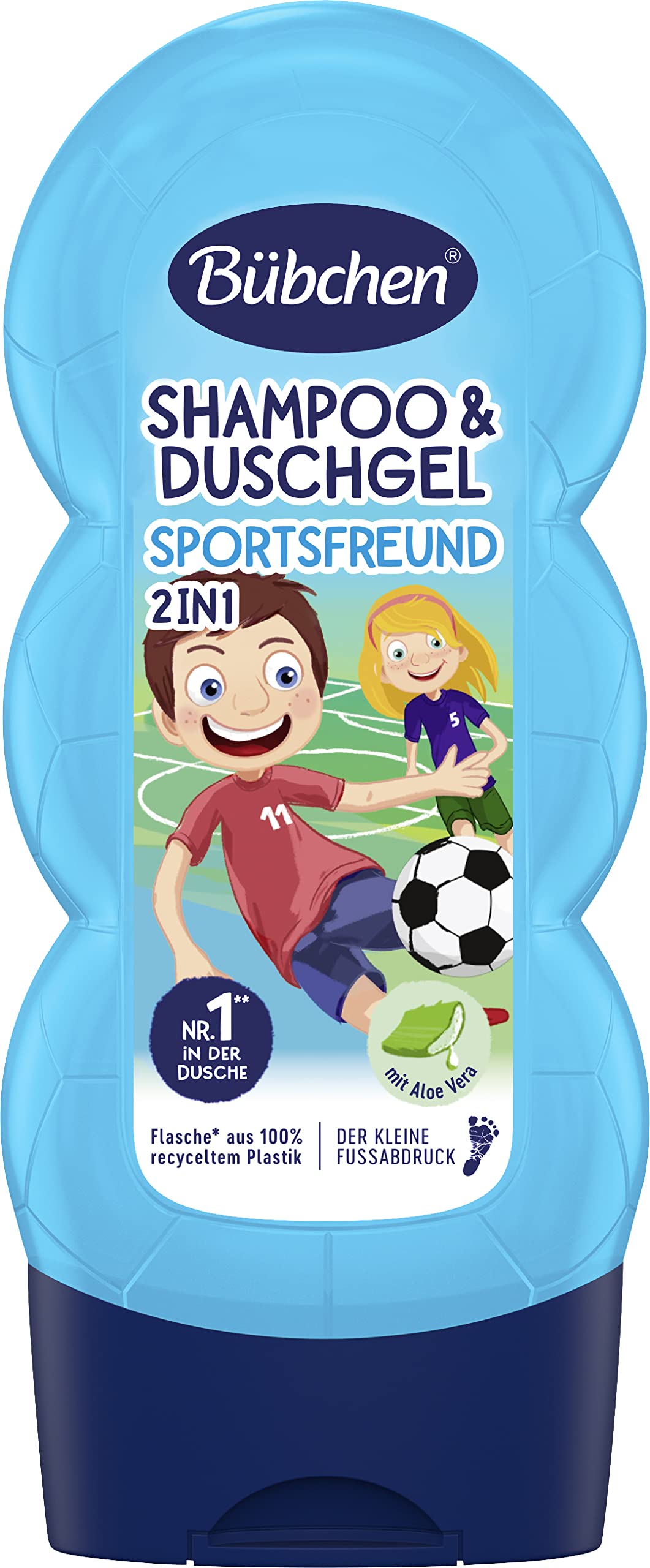 Bērnu šampūns un dušas želeja 2in1 Bübchen Sportsfreund, 230 ml
