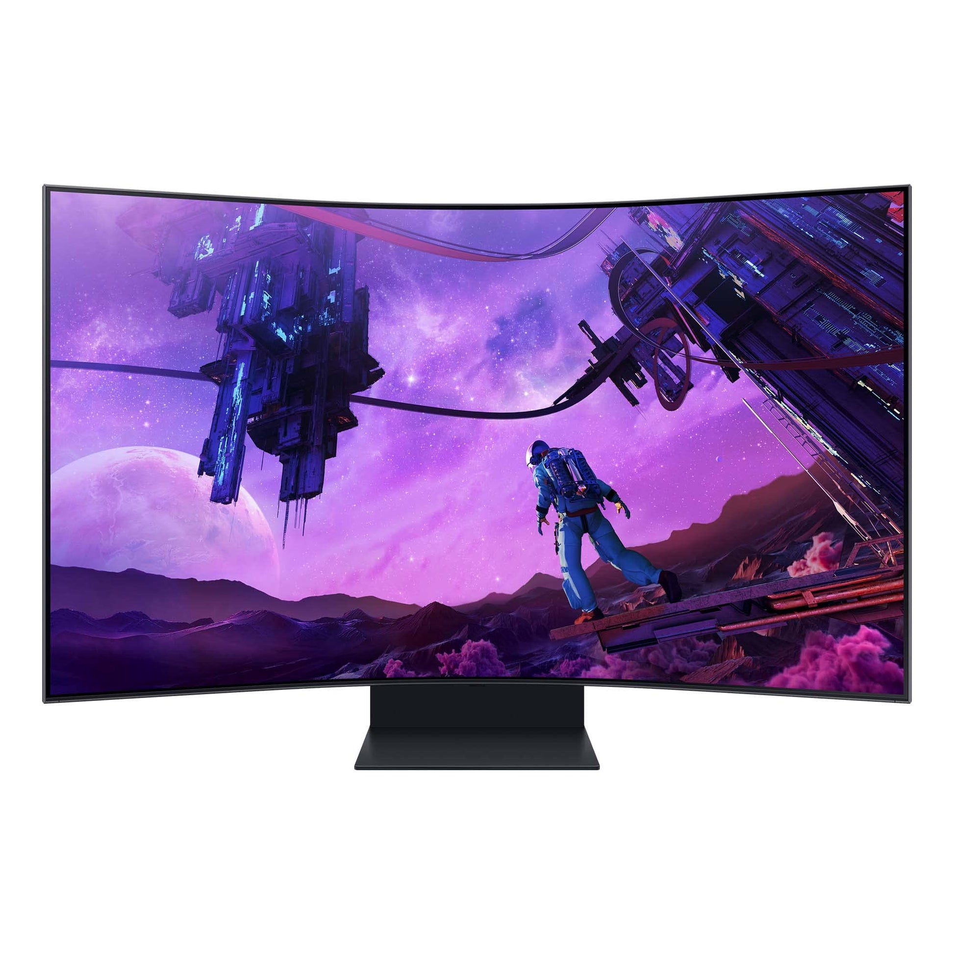 Samsung Odyssey Ark S55BG970NU - 55" Mini-LED VA, 4K UHD, AMD FreeSync Premium Pro, 1ms response, 165Hz refresh rate, black