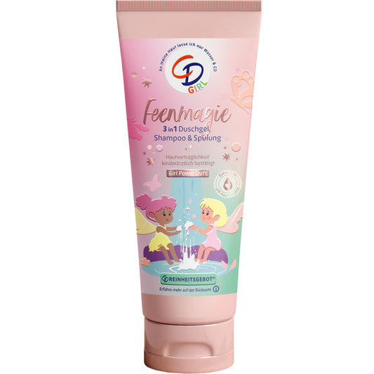 3-in-1 dušas želeja, šampūns un kondicionieris CD Girl ar bio alveju, 250 ml